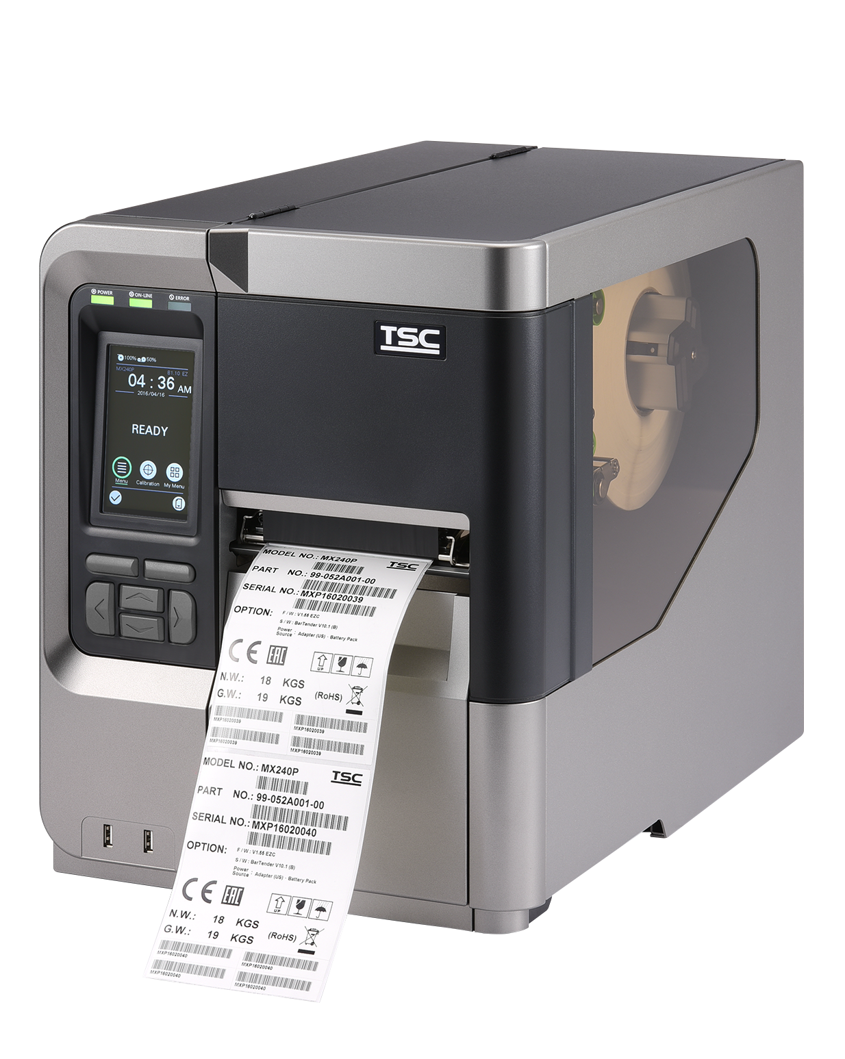 TSC MX341P Thermal Transfer Label Printer