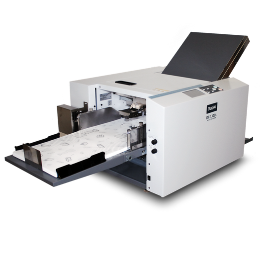 Duplo DF-1300L - Long Sheet Suction Air Feed Paper Folding Machine