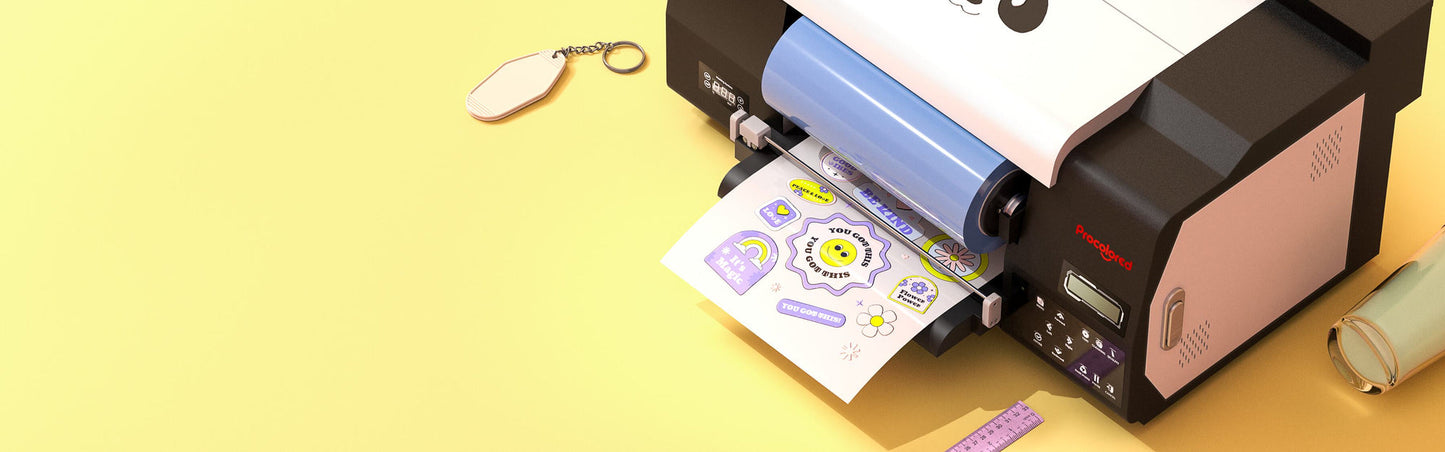 Procolored VF13 Pro Panda UV DTF Printer 13" A3+ Dual XP600 2-in-1